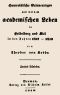 [Gutenberg 53061] • Humoristische Erinnerungen aus meinem academischen Leben, Zweites Bändchen / in Heidelberg und Kiel in den Jahren 1817-1819